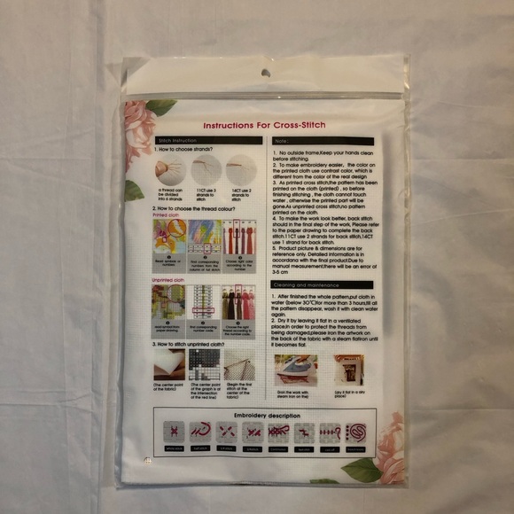 NWT Joy Sunday Cross Stitch Kit FA023 Spring Balcony Pattern 43x35 cm - Picture 4 of 6